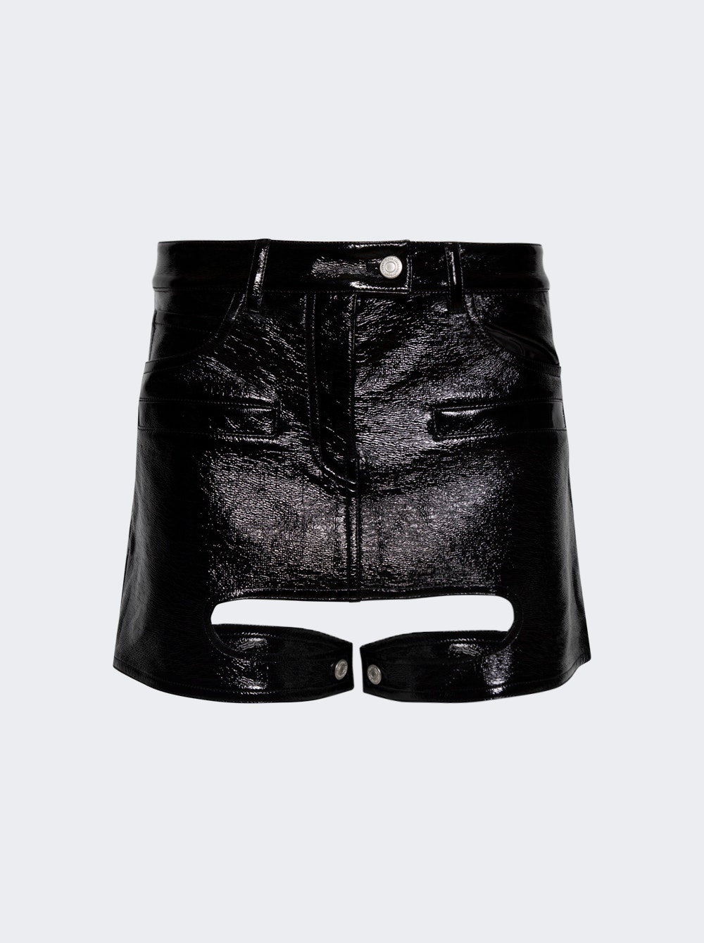 Chaps Vinyl Skirt Black | The Webster Chaps Vinyl Skirt Black | The Webster