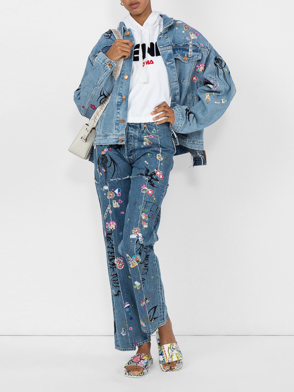 Vetements X Levis Tribal Oversized Denim Jacket | The Webster Vetements X Levis Tribal Oversized Denim Jacket | The Webster