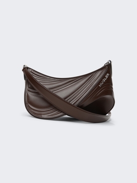 Medium Embossed Spiral Curve 01 Shoulder Bag