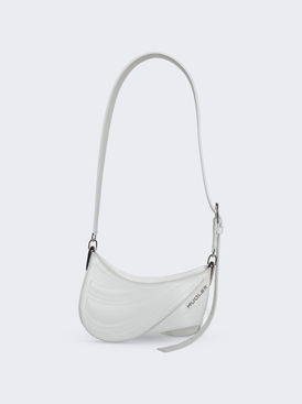 Small Embossed Spiral Curve 01 Shoulder Bag