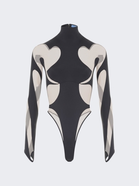 Sheer Panel Bodysuit