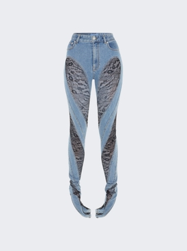 Lace Twist Jeans
