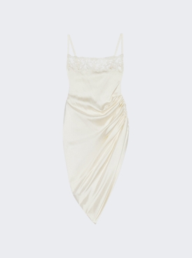 La Saudade Mini Dress Off-white