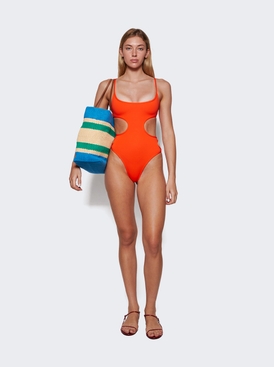 One-piece Swimsuit Orange secondary image