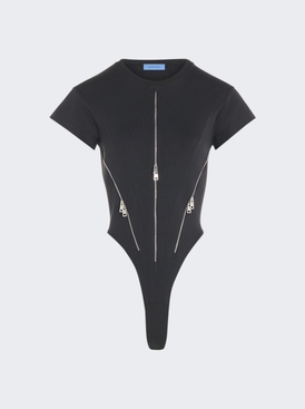 Zipped Jersey Bodysuit