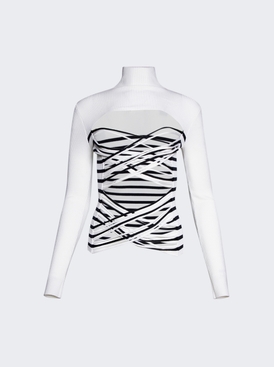Mariniere Laceree Long Sleeve Top