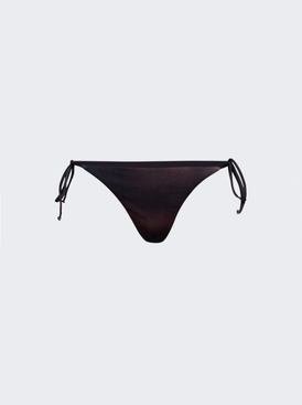 Printed Corps Bikini Dark Nude