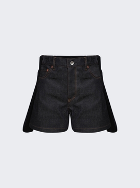 Denim X Wool Melton Shorts