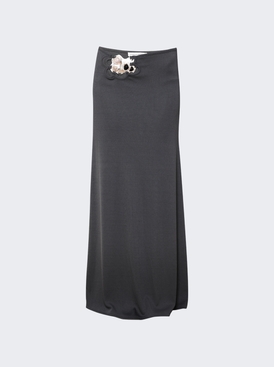 Trio Stone Skirt Grey