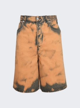 Relaxed Fit Shorts Light Rust