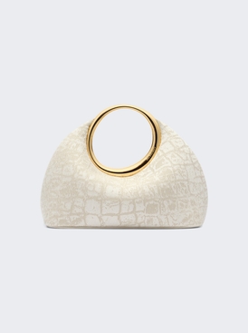 The Small Calino Handbag Crocodile Beige