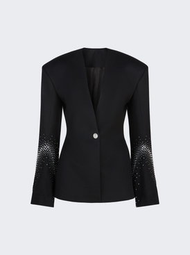 Blazer Black And Silver