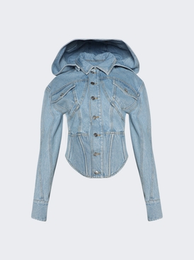 Corseted Denim Jacket