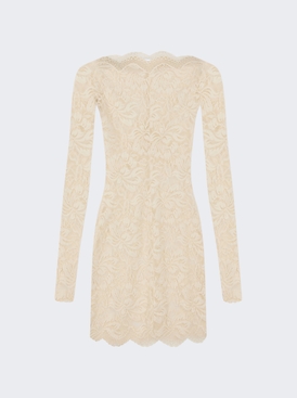 Mini Lace Dress Ivory