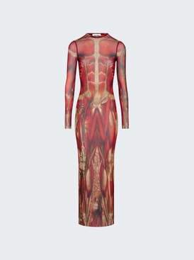 Mesh Long Dress