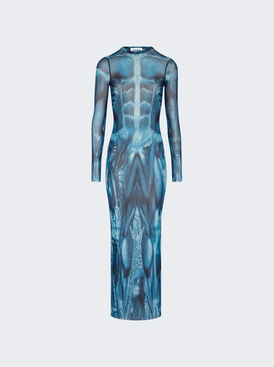 Mesh Long Dress