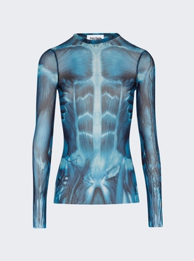 Mesh Long Sleeve Top