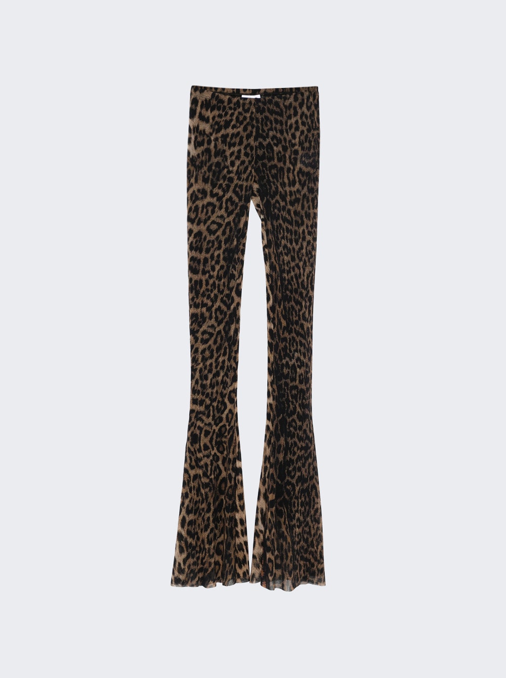 Mesh Flare Trousers Leopard Print | The Webster Mesh Flare Trousers Leopard Print | The Webster