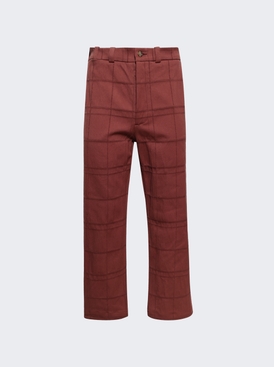 Windowpane Norm Pant Clay