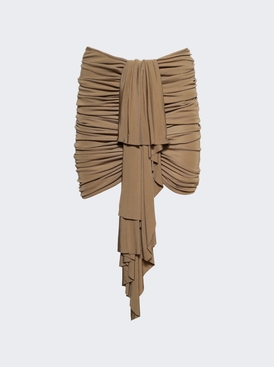 Vivenda Drape Mini Skirt Eucalypt