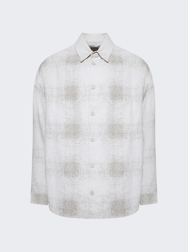 Topanga Overshirt White And Beige