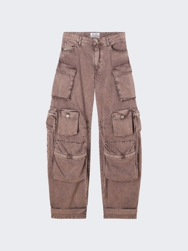 Fern Cargo Pants Washed Mauve