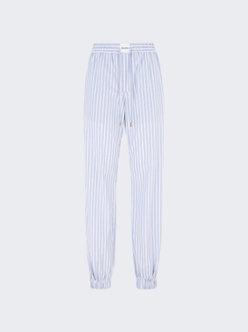 Striped Pants White And Navy