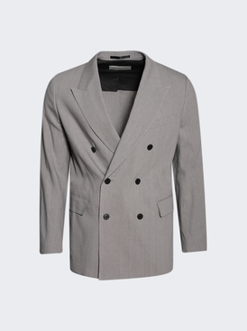 Double Breasted Blazer Grey