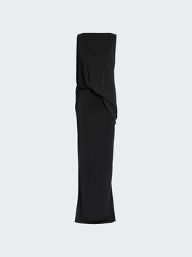 Peplo Long Dress Black