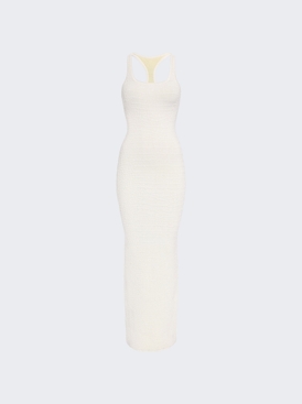 The Scala Dress Off White