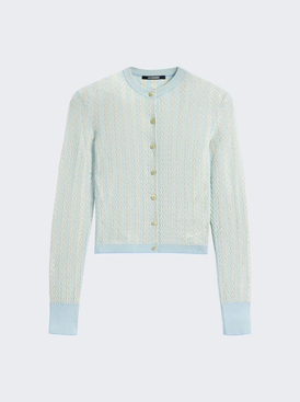 Marino Cardigan Blue And Multicolor