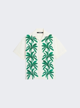 La Chemise Jean Print Palmtrees