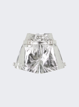 Mini Short Silver