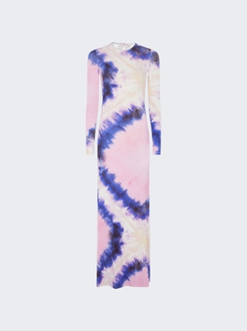 Tie Dye Long Dress Tie Dye Pink