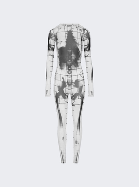 Squeletor Printed Catsuit White