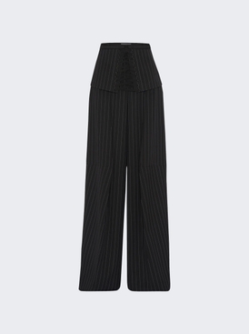 The Corset Suit Pants Black