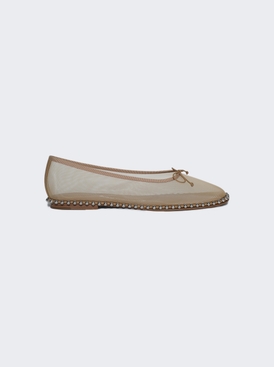 Lina Ballchain Mesh Flat Nude