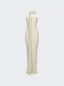 Knit Tube Scarf Dress