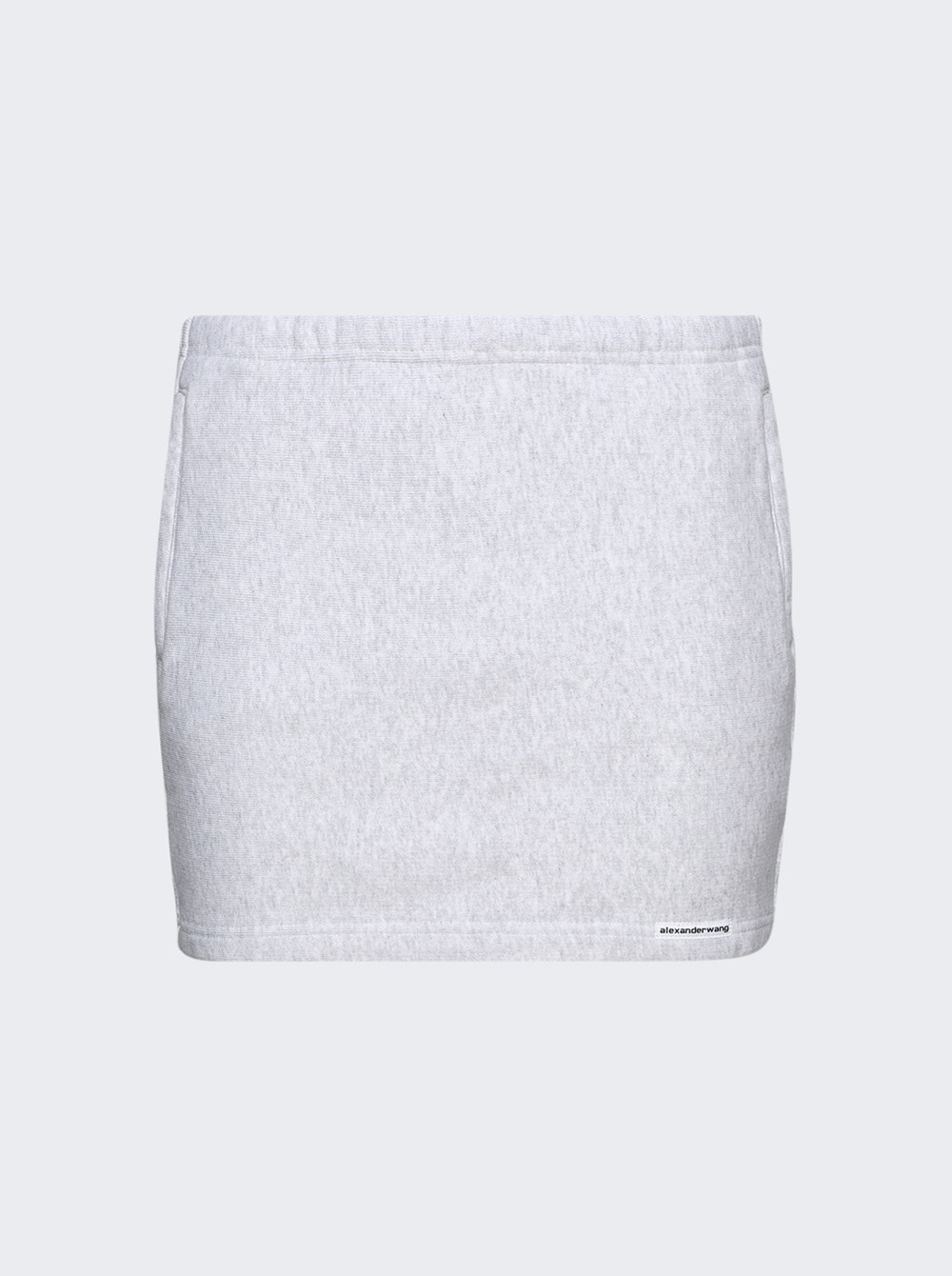 Zip Mini Skirt Heather Grey | The Webster Zip Mini Skirt Heather Grey | The Webster