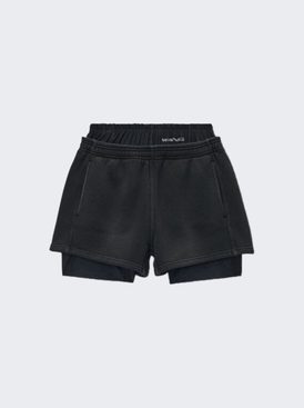 Prestyled Bike Short Sweatshort Washed Black