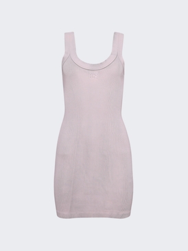 Mini Tank Dress With Embossed Logo