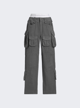 Pre-styled Cargo Pant Balsam Green