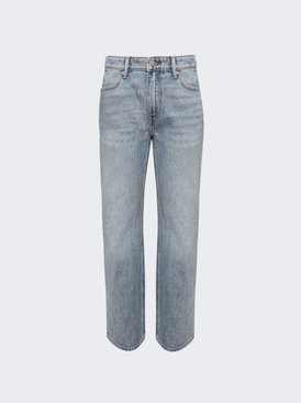Pre-styled Logo Thong Jeans