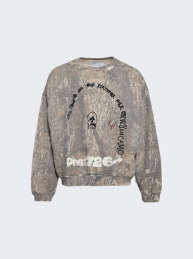Emotional Pain Crewneck Sweatshirt Camouflage