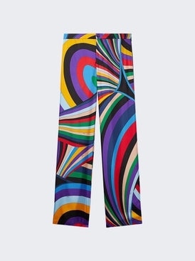 Trousers - Silk Twill Multicolor
