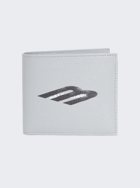 Cash Square Folded Wallet Heather Grey