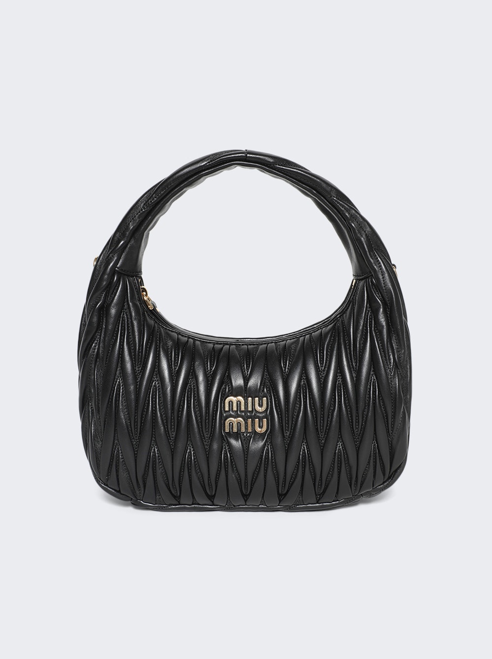 Wander Matelassé Hobo Bag Black | The Webster Wander Matelassé Hobo Bag Black | The Webster