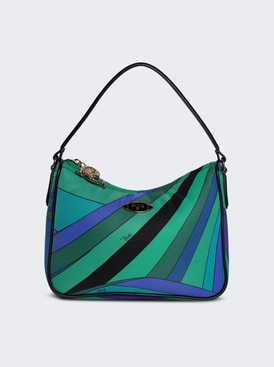 Yummy Shoulder Bag Blue And Emerald