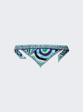 Triangolo Bandeau Verde And Lilla