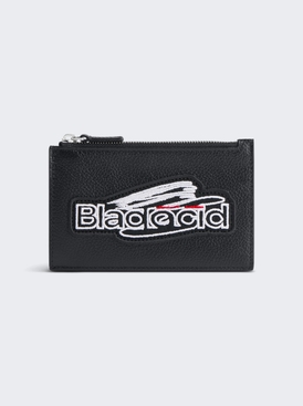 Cash Long Coin And Card Holder Black